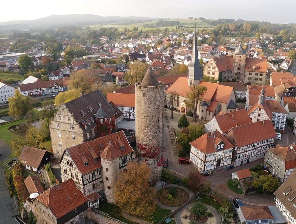 Graefin Amalia - Elegantes Apartment In Der Historischen Hinterburg In Schlitz, 2 Schlafzimmer, Mit Garten, Nahe Fulda Und Bad Hersfeld Exteriér fotografie